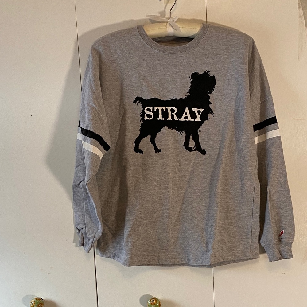 Stray Dog Restaurant “Sit! Stay” Long Sleeve Shirt Size L